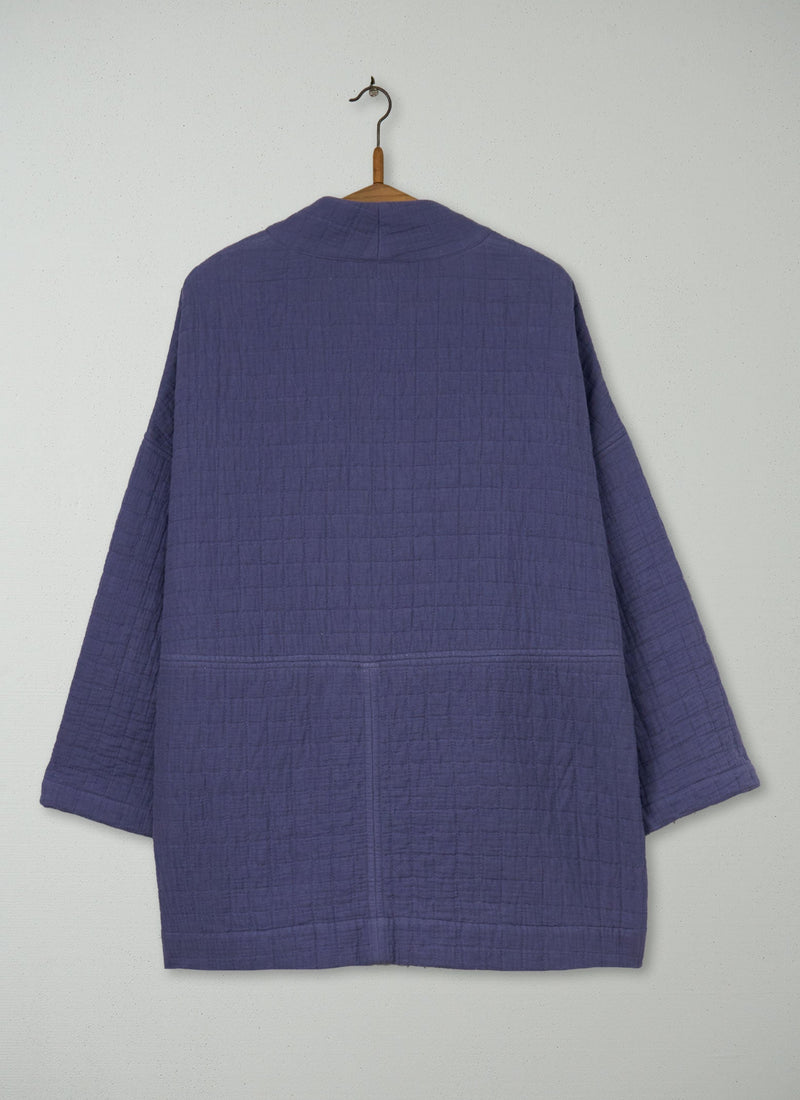 Reworn Crinkled Cotton Jacket Size SM (152) | Multi
