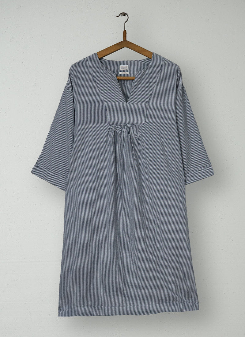 Reworn Cotton Stripe Dhuggie Size XS (199) | Multi