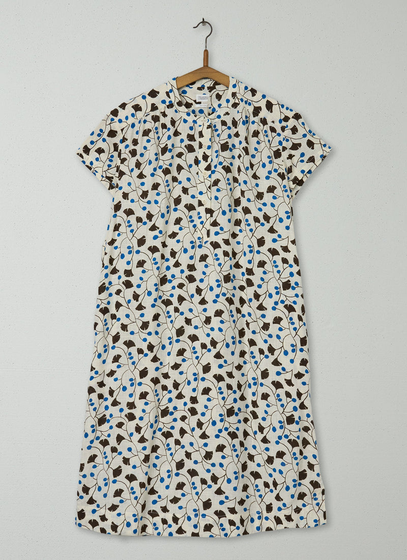 Reworn Ginkgo Print Nightie Size XL (220) | Multi