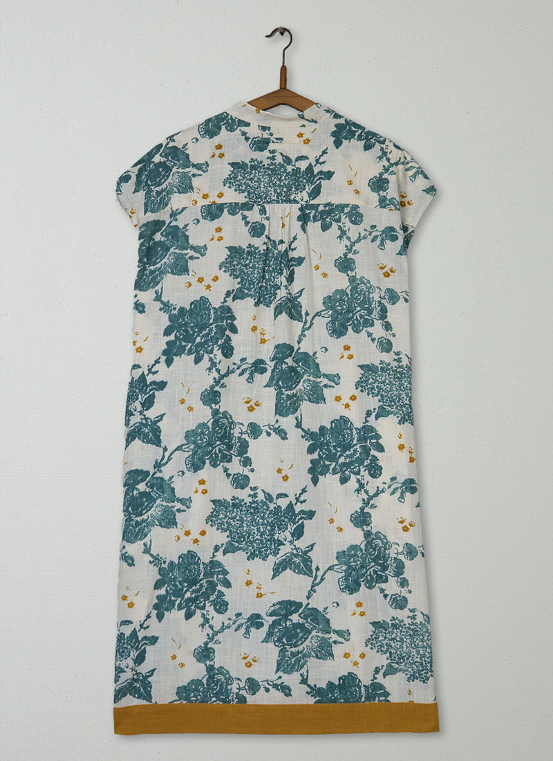 Reworn Cluster Print Nightdress Size M (206) | Multi