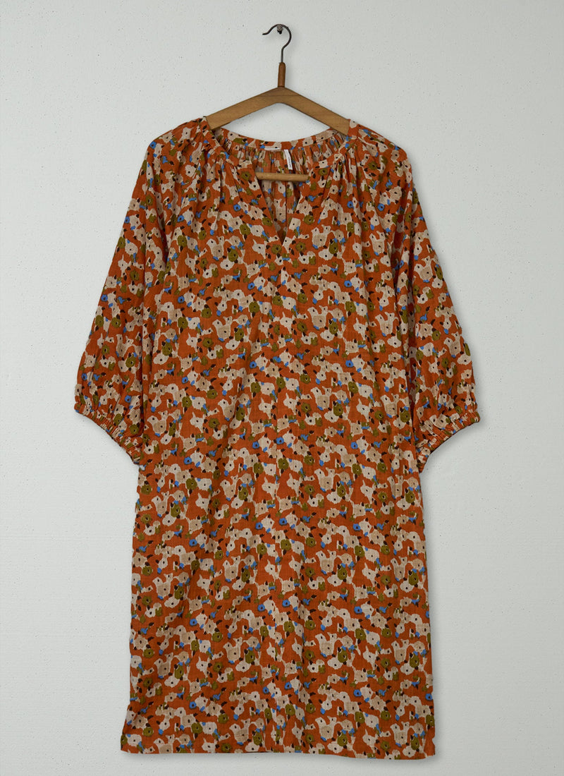 Reworn Print Nightie Size S (210) | Multi