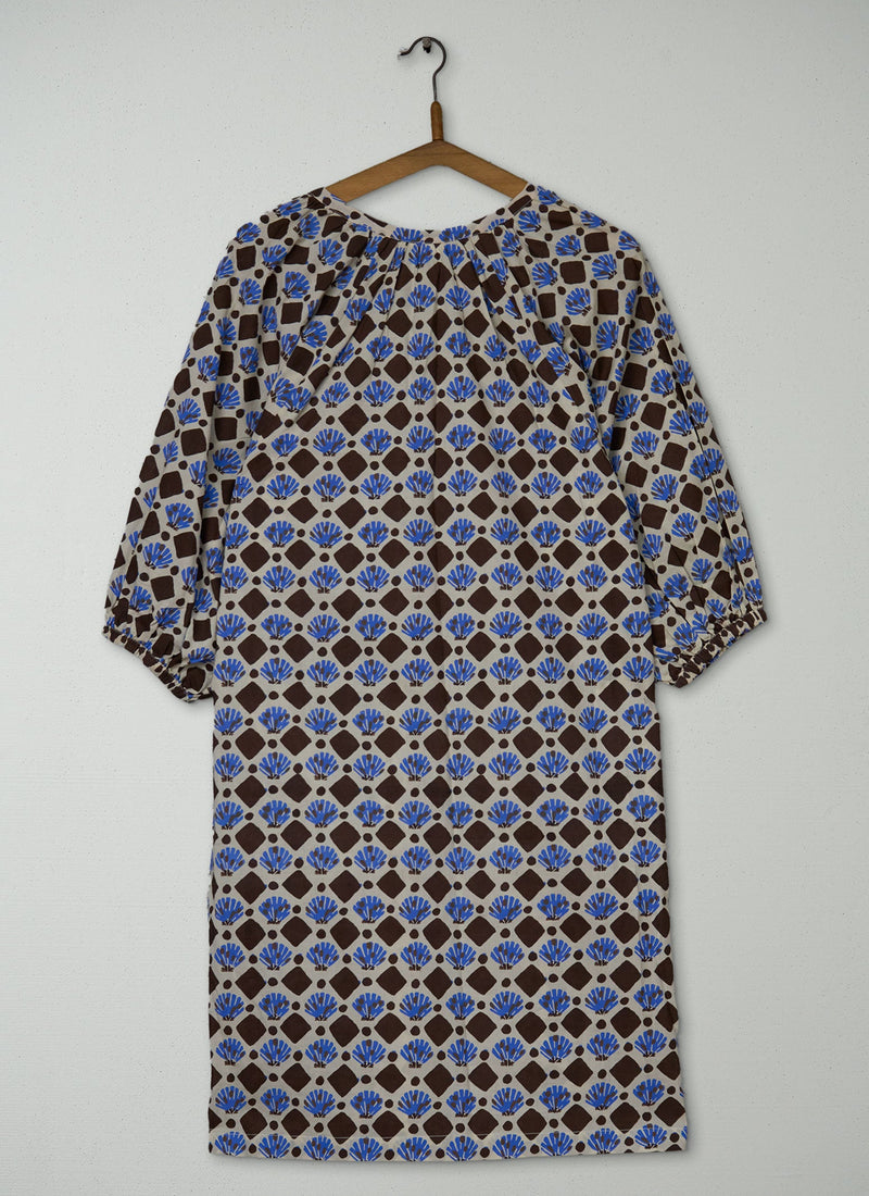 Reworn Shells Print Lounge Dress Size XS (1888) | Multi