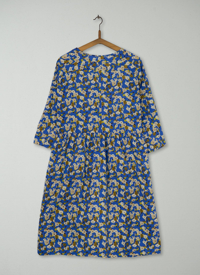 Reworn Wildflower Cotton Lounge Dress Size M (1318) | Multi