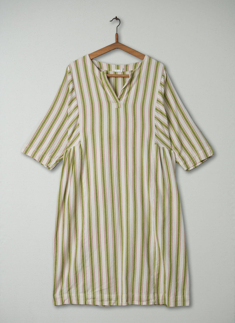 Reworn Cotton Flannel Nightdress Size XL (022) | Multi