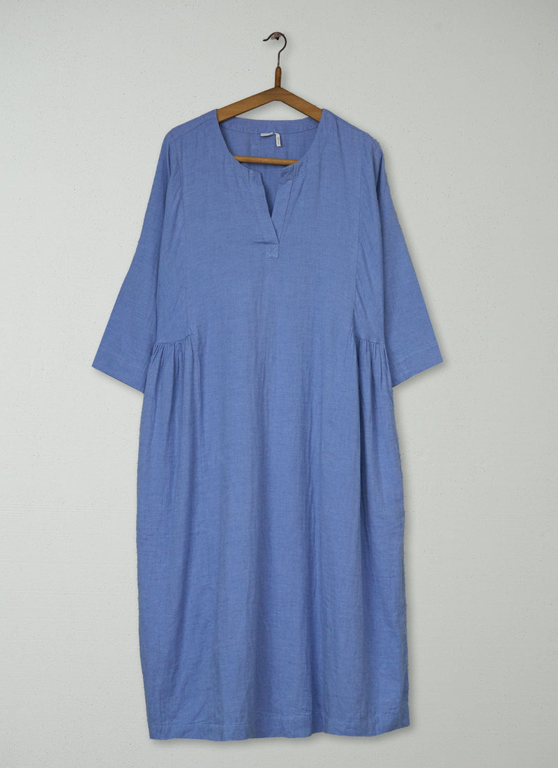 Reworn Cotton Nightdress Size XL (223) | Chambray