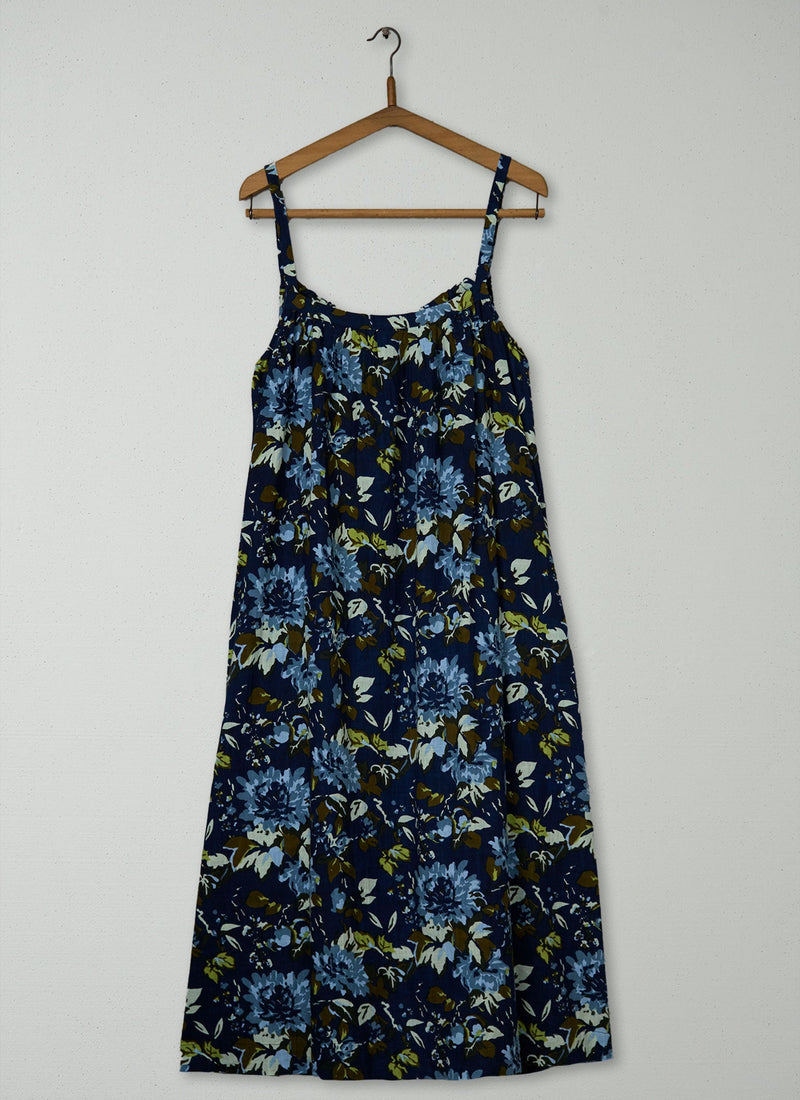Reworn Dahlia Print Nightie Size M (265) | Multi