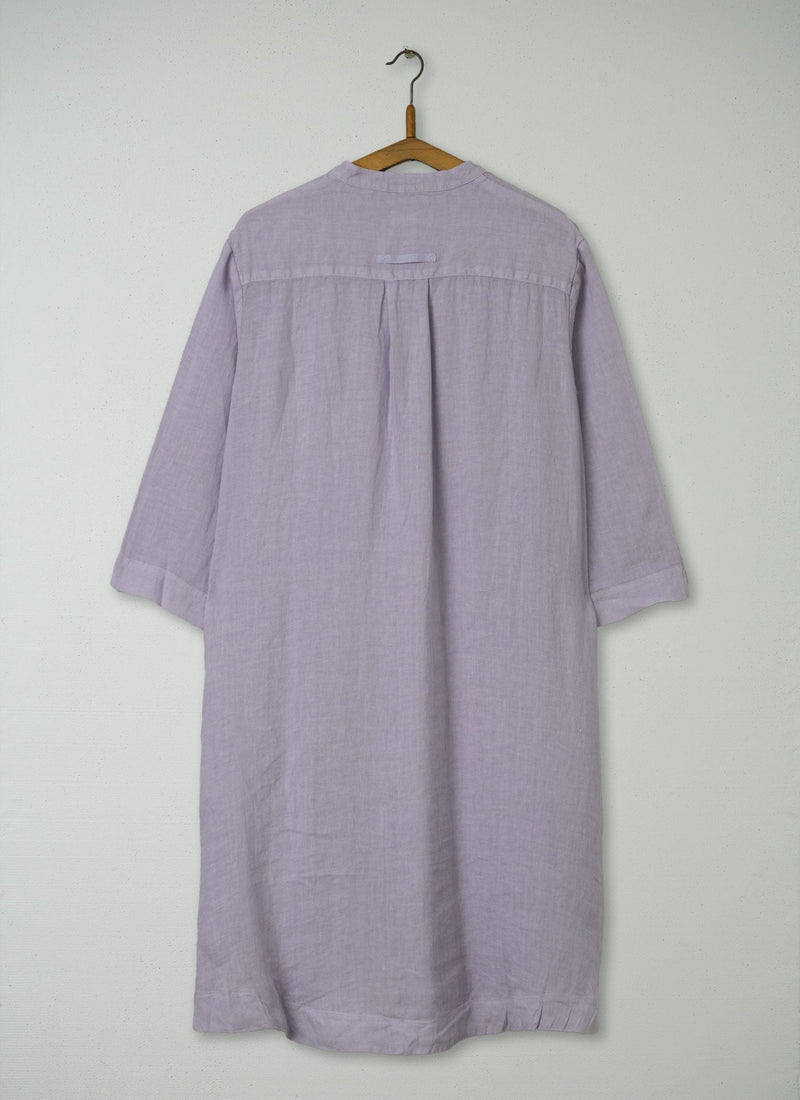 Reworn Half Placket Night Shirt Size S (224) | Blue Stone