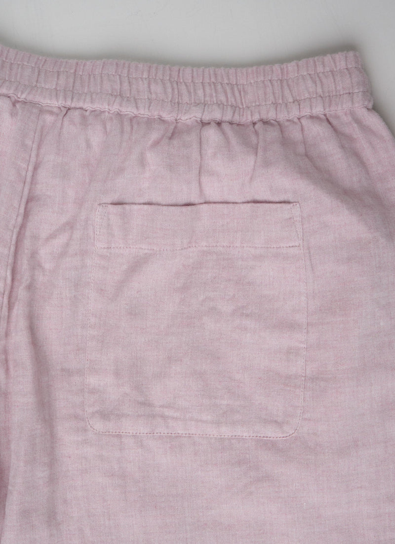 Reworn Double Cotton Pyjama Trousers Size XL (045) | Dusty Pink