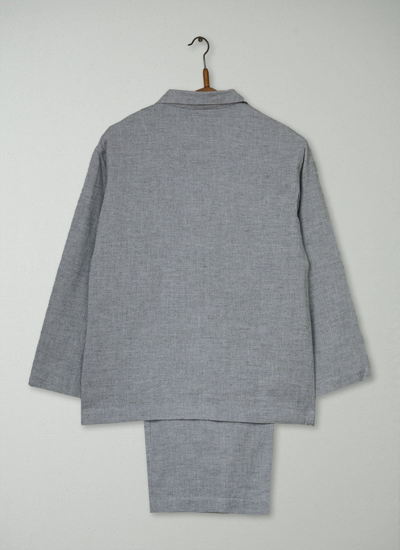 Reworn Cotton Pyjamas Size XS (292) | Grey Melange