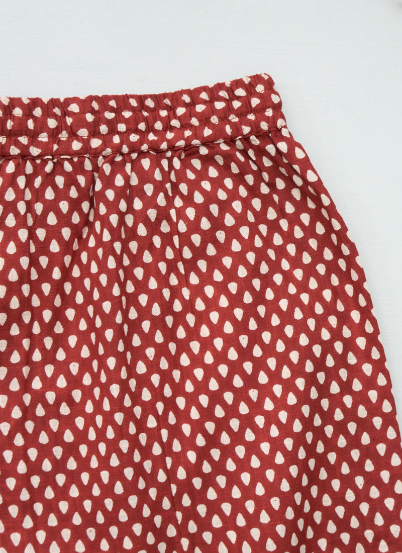 Reworn Teardrop Print Pyjama Trousers Size M (149) | Multi
