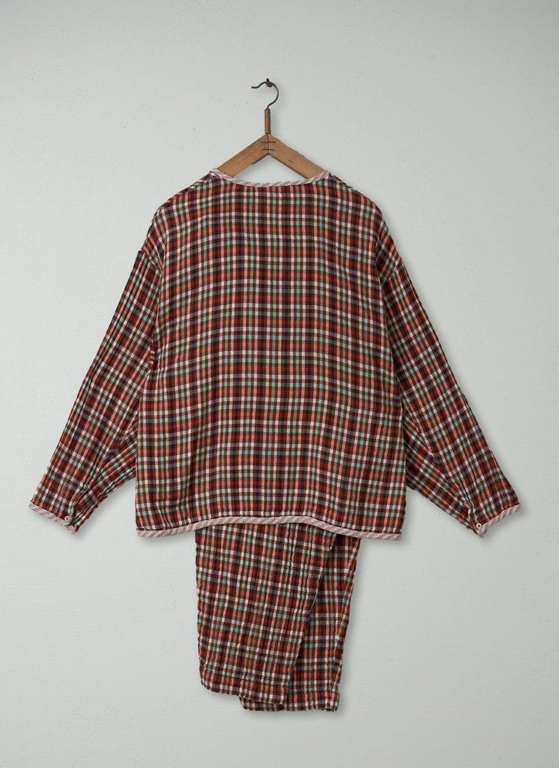 Reworn Cotton Pyjamas size L (013) | Multi