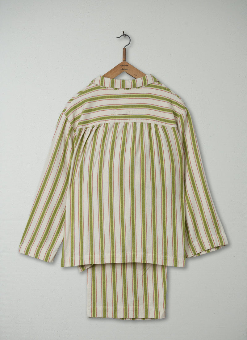 Reworn Cotton Flannel Pyjamas Size XL (045) | Multi