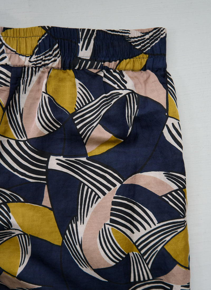 Reworn Silk PJ Trousers Size M (1146) | Multi