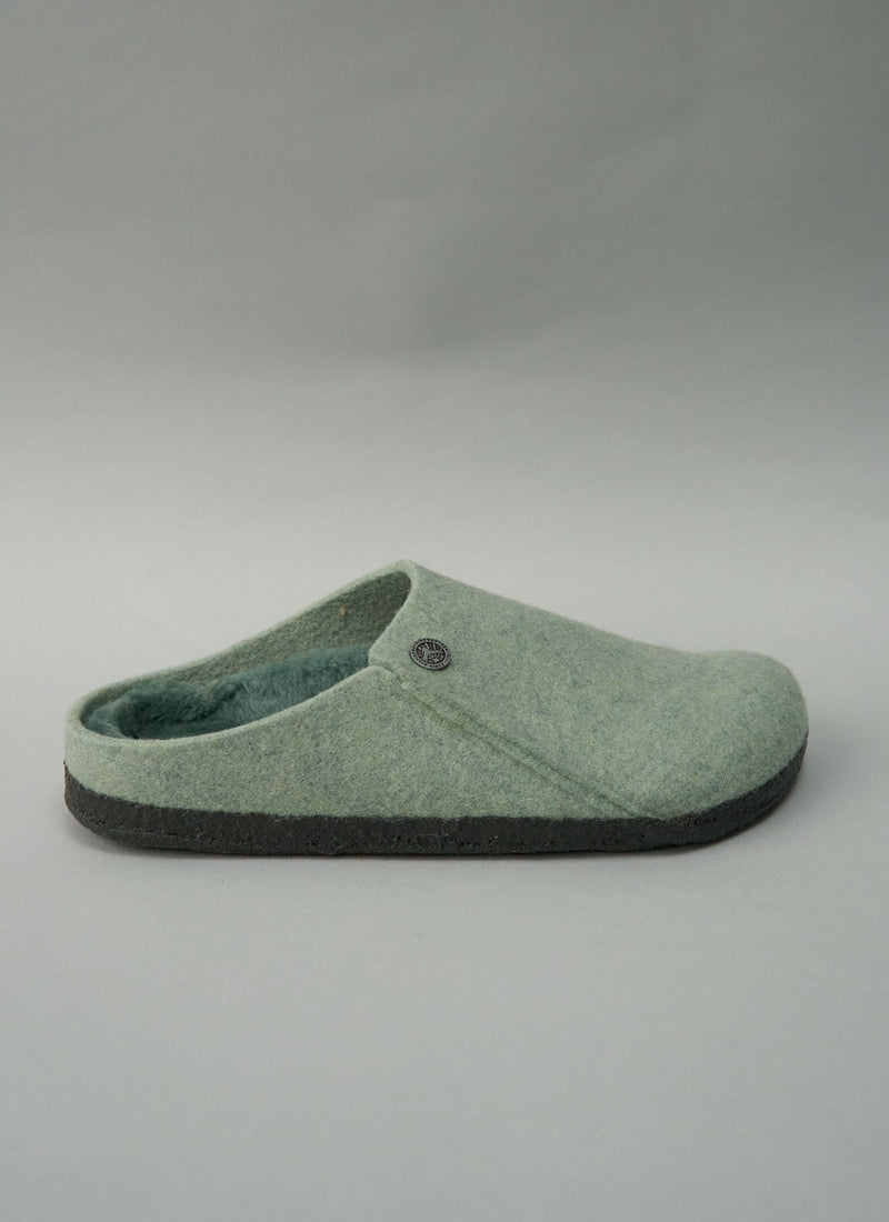 Reworn Birkenstock Zermatt Mules Size 38 (535) | Matcha