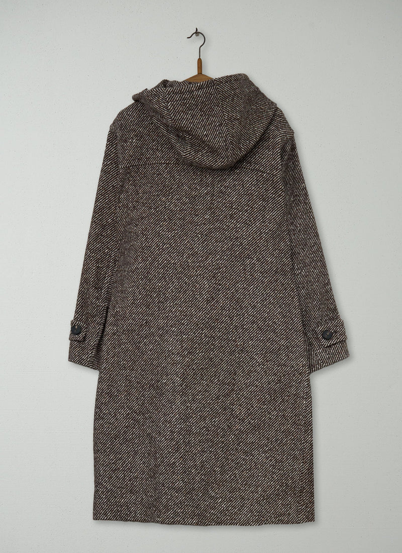 Reworn Twill Duffle Coat Size 6 (134) | Multi