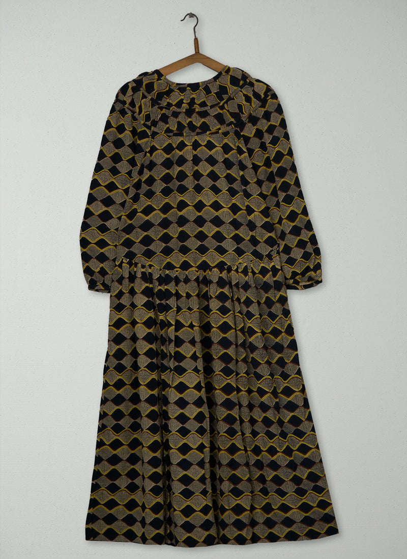 Reworn Vale Print Dress Size 6 (2263) | Multi