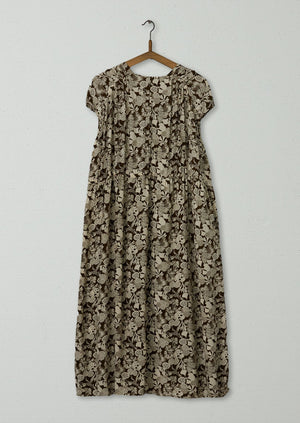 Reworn Flotsam Print Dress Size S (819) | Multi
