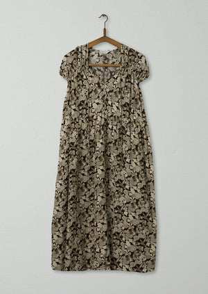 Reworn Flotsam Print Dress Size S (819) | Multi