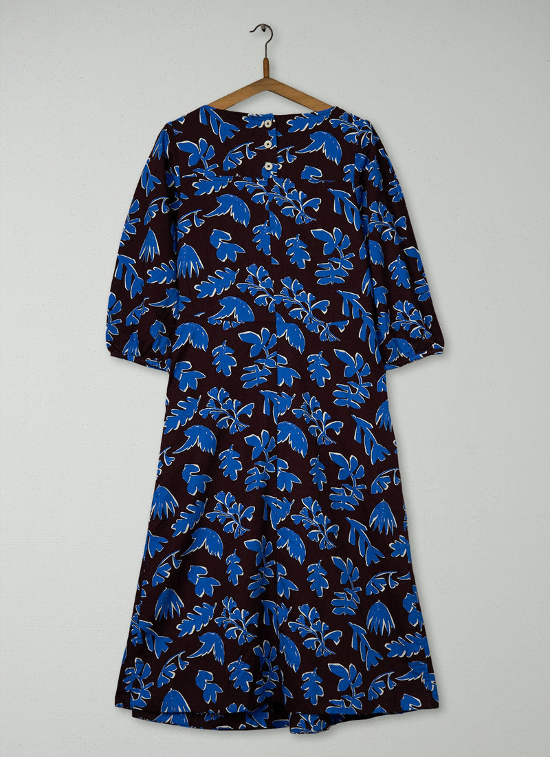 Reworn Floral Twill Dress Size 8 (1753) | Hickory