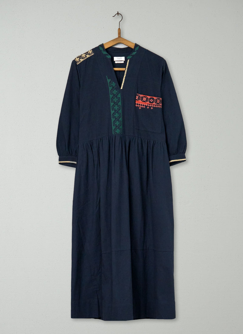 Reworn Embroidered Dress Size 8 (1477) | Multi