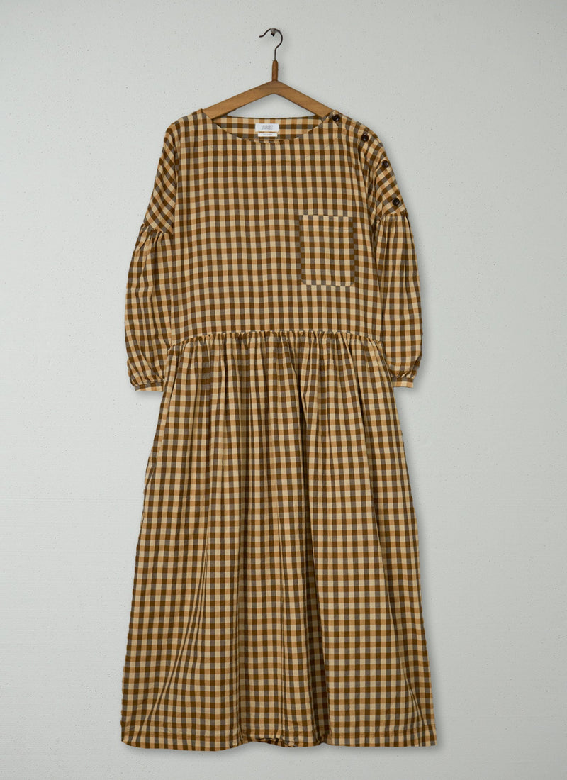 Reworn Check Dress Size XL (1601) | Multi