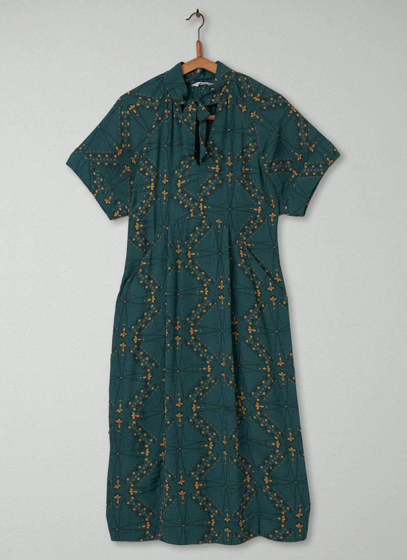 Reworn Crepe Print Dress Size S (384) | Multi