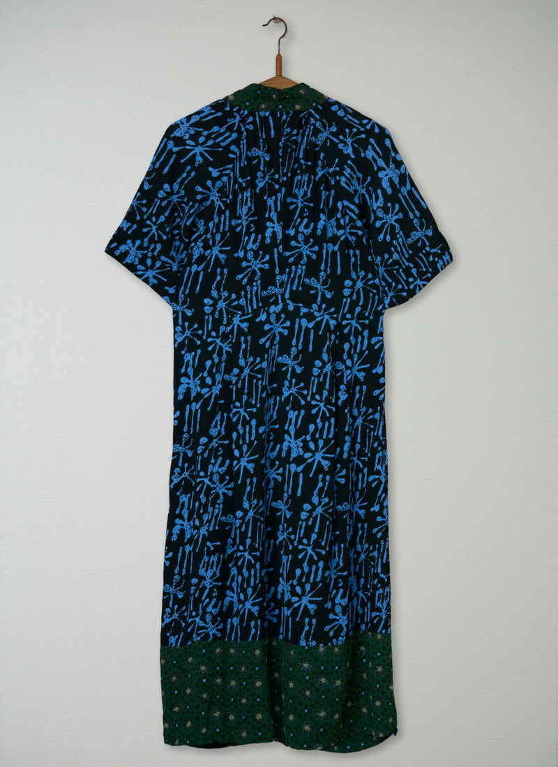 Reworn Abstract Print Dress Size S (1300) | Multi