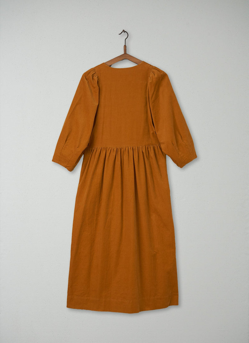 Reworn Needlecord Dress Size XS (165) | Bonfire