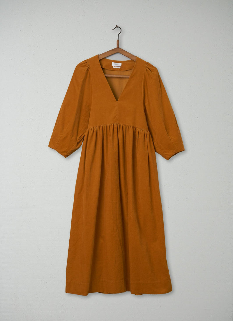 Reworn Needlecord Dress Size XS (165) | Bonfire