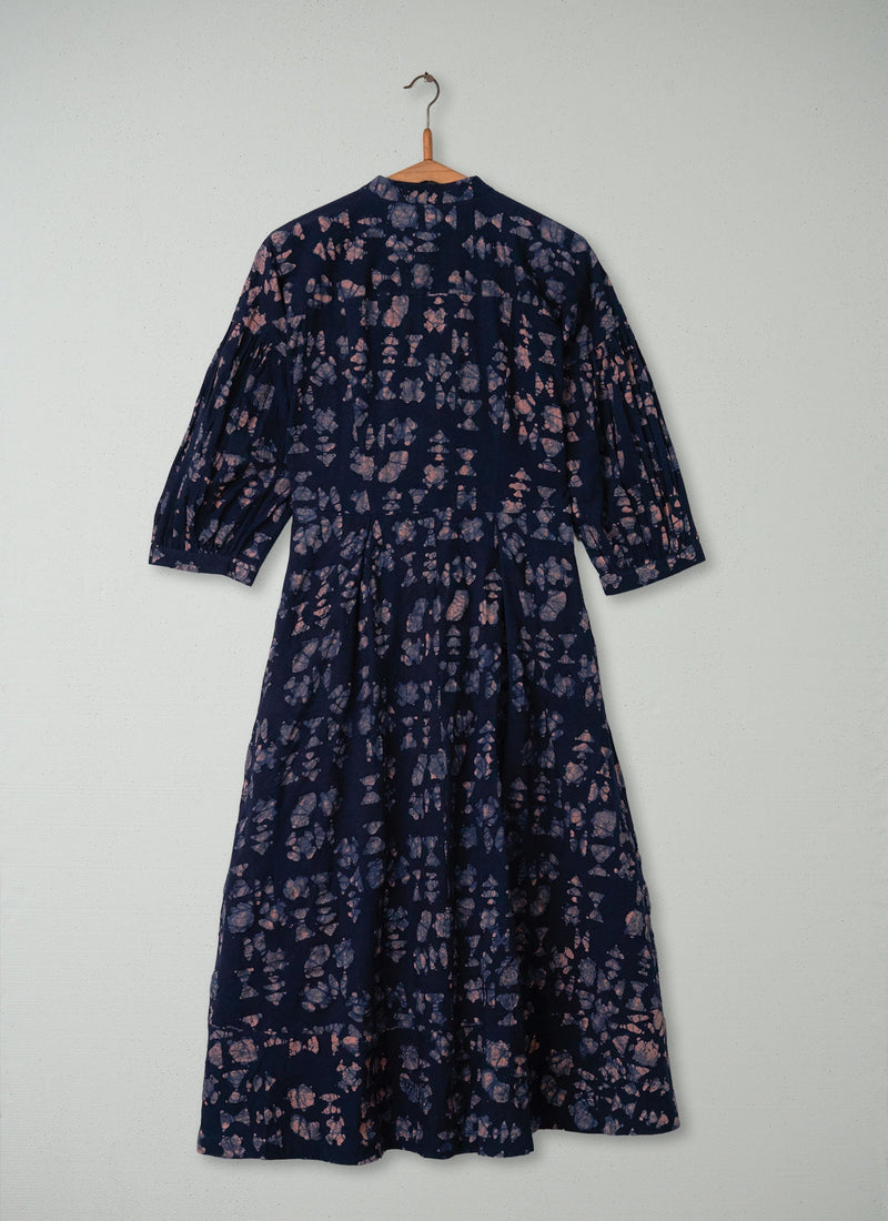 Reworn Batik Print Dress Size 8 (297) | Multi