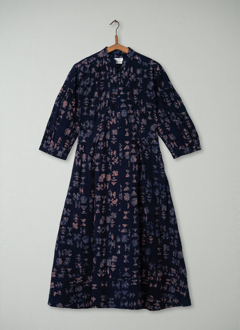 Reworn Batik Print Dress Size 8 (297) | Multi