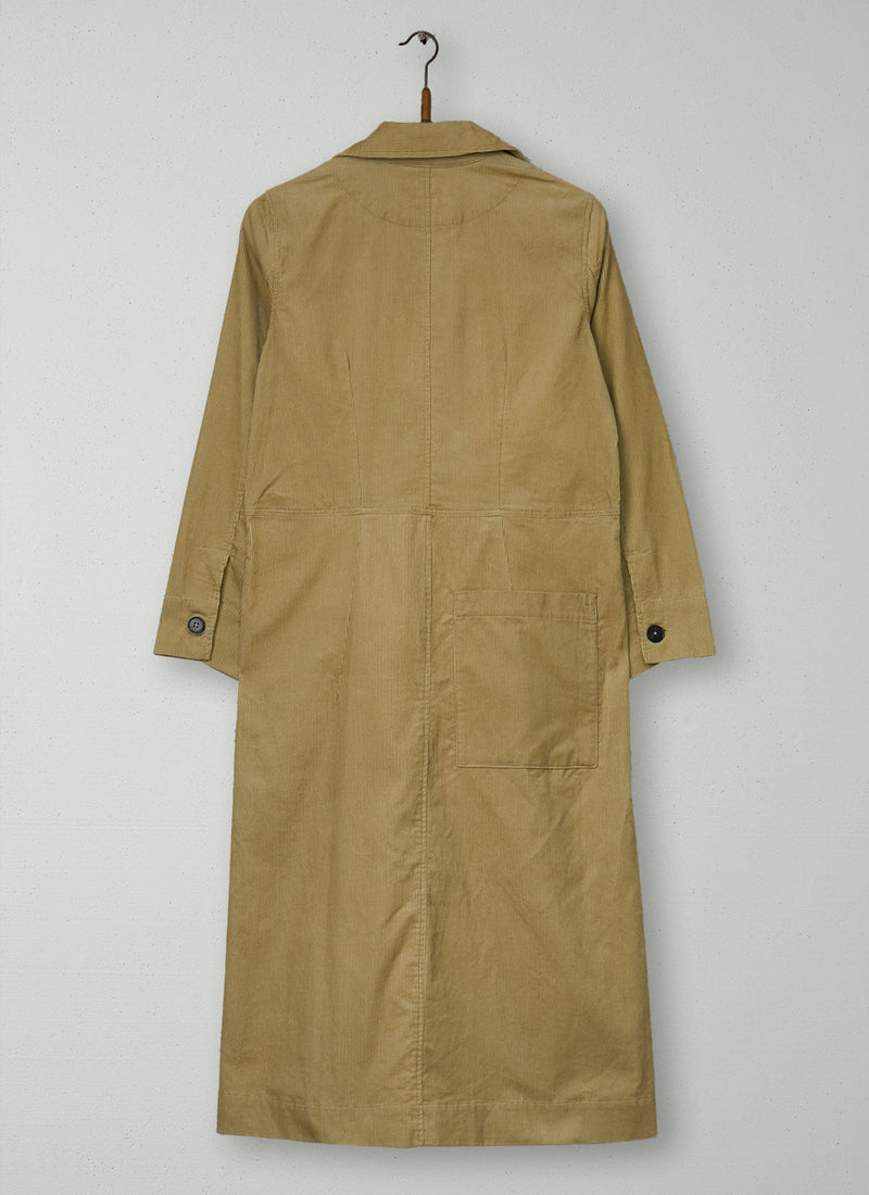 Reworn Needlecord Shirt Dress Size 6 (2100) | Bulrush