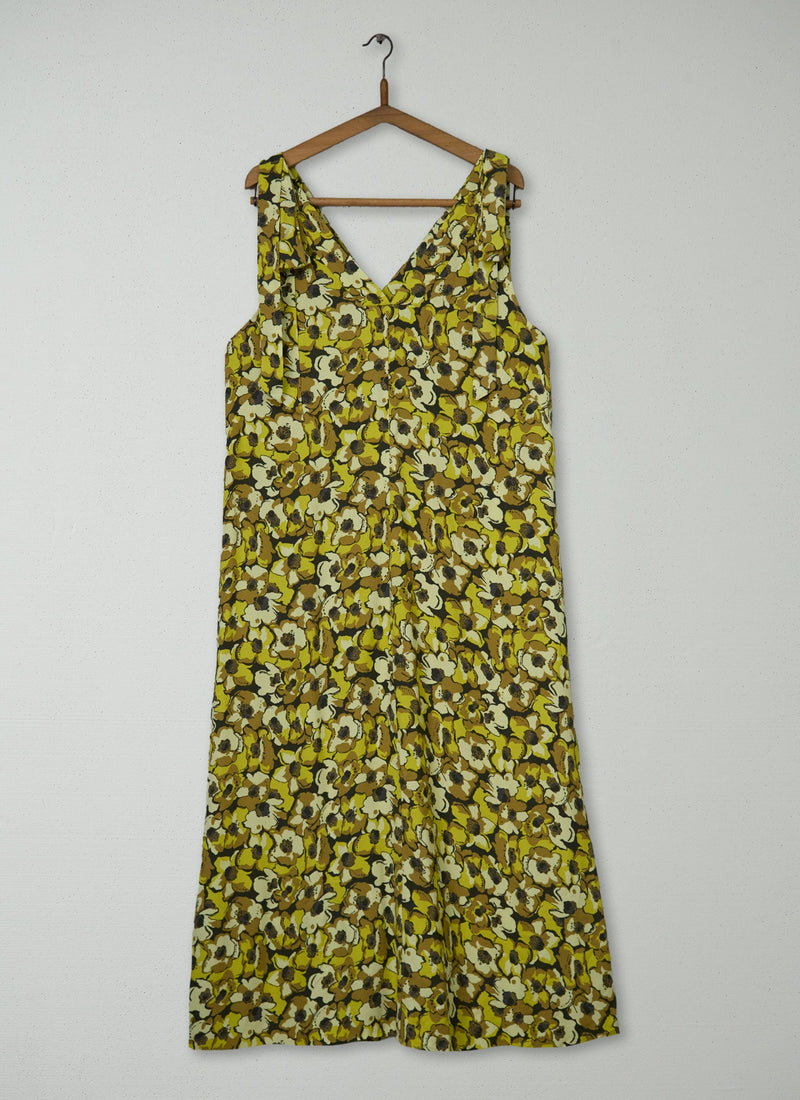 Reworn Floral Print Dress Size 18 (2068) | Multi