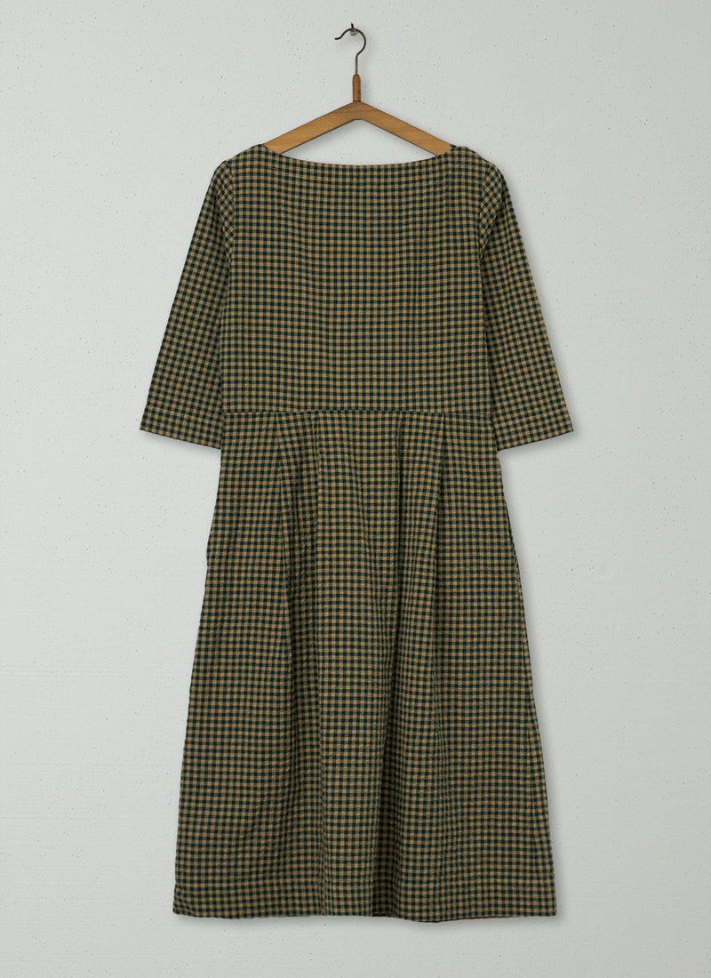 Reworn Gingham Dress Size 8 (1246) | Multi