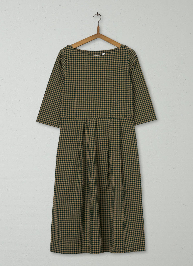 Reworn Gingham Dress Size 8 (1246) | Multi
