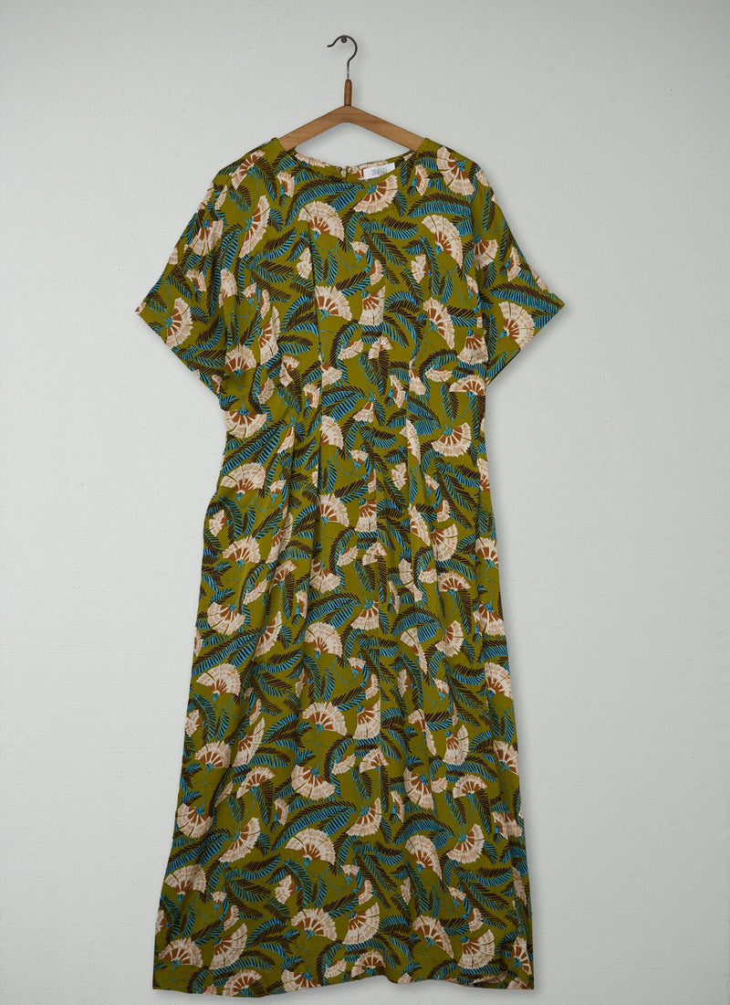 Reworn Dianthus Print Dress Size 8 (2121) | Multi