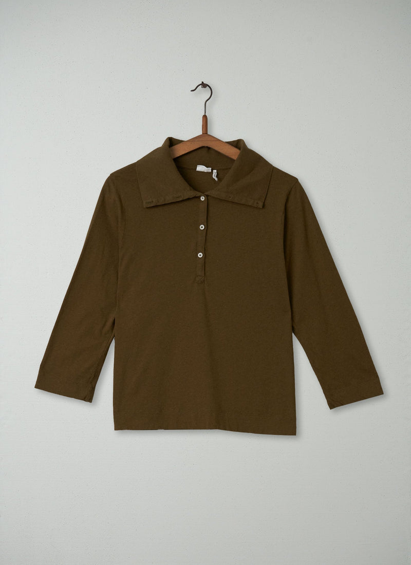 Reworn Collared Tee Size S (019) | Montella