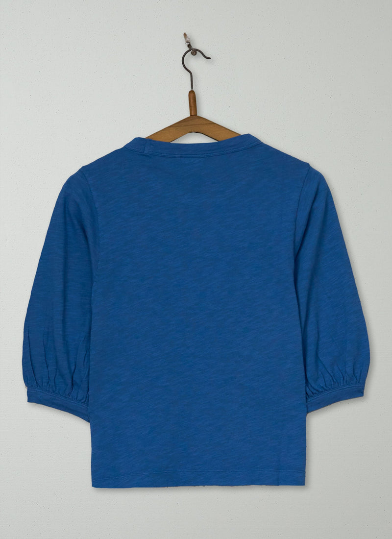 Reworn Half Sleeve Tee Size XXS (189) | Soft Indigo