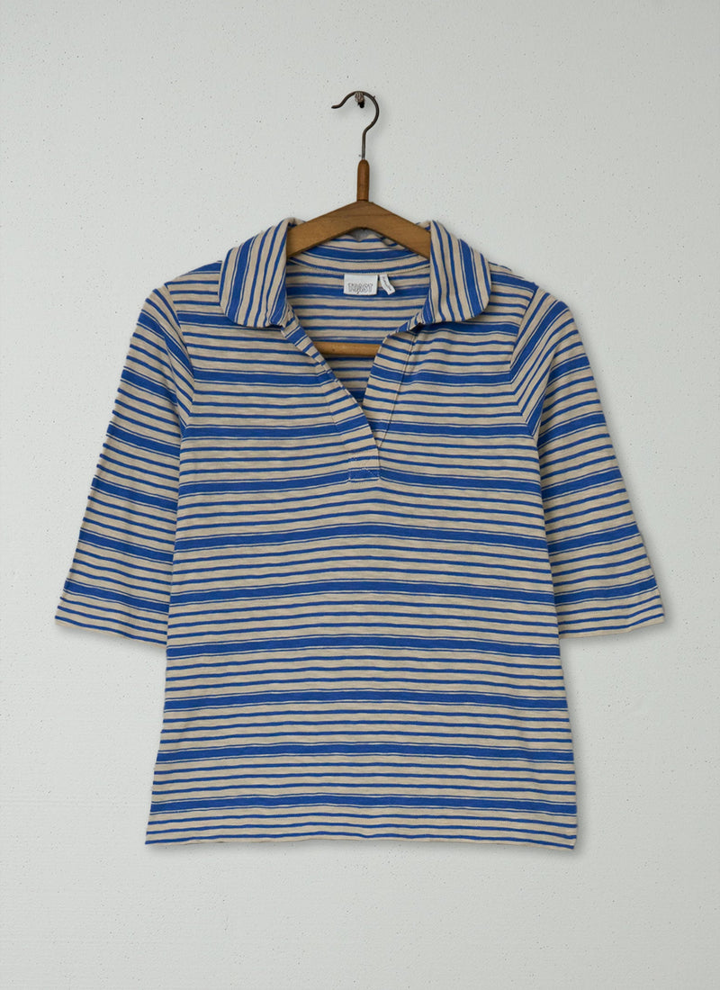Reworn Round Collar Tee Size XXS (103) | Multi