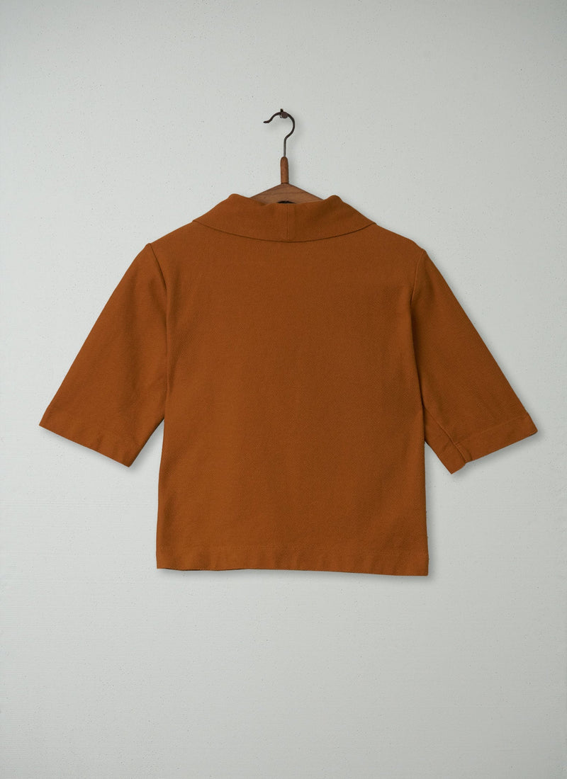 Reworn Cotton Pique Shirt Size M (020) | Dhal