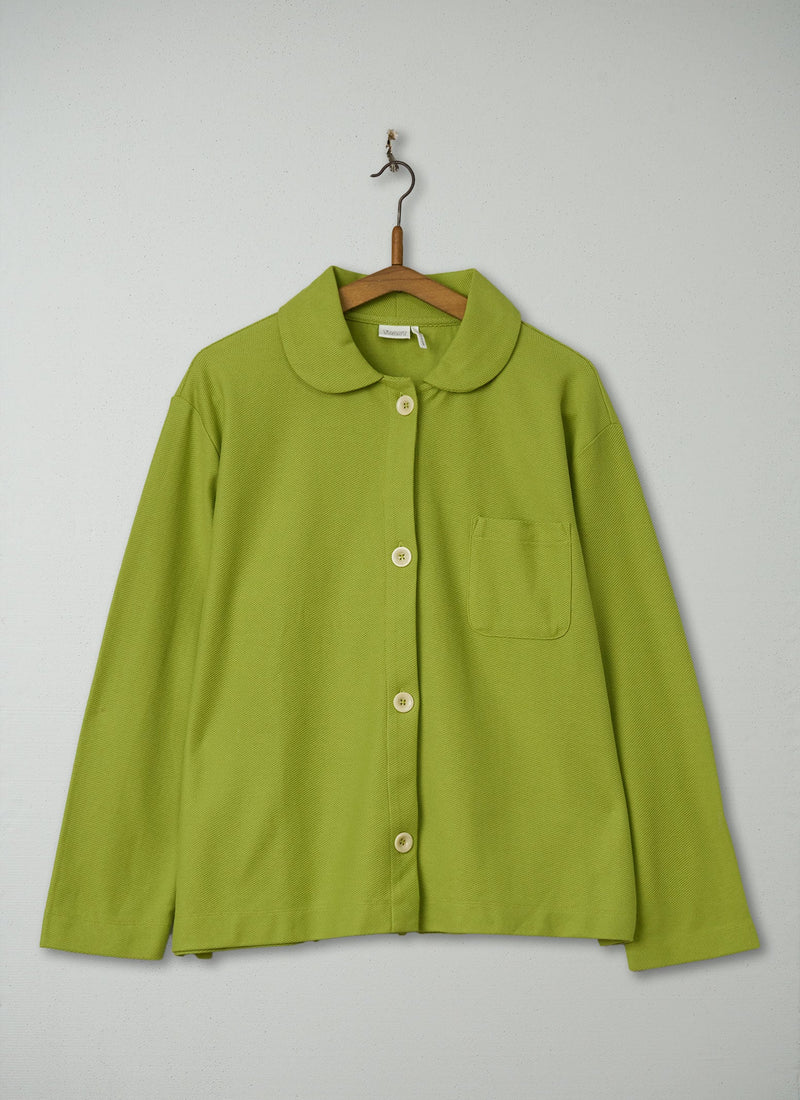 Reworn Cotton Pique Shirt Size XXS (174) | Clover