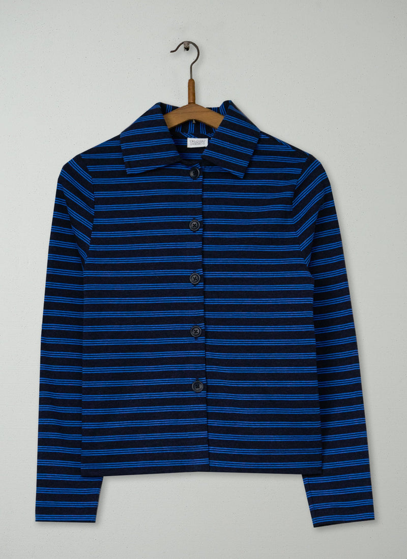 Reworn Stripe Cotton Jersey Shirt Size XXS (158) | Multi