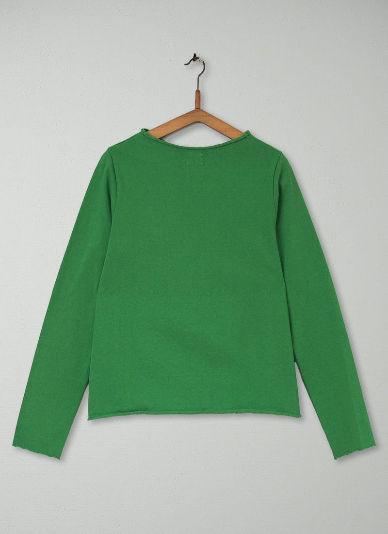 Reworn Heavy Cotton Tee Size M (026) | Garden Green