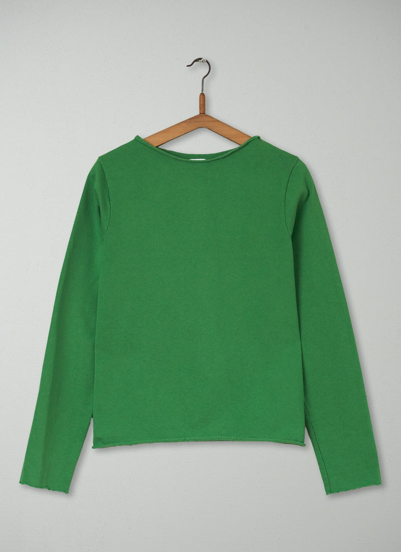 Reworn Heavy Cotton Tee Size M (026) | Garden Green