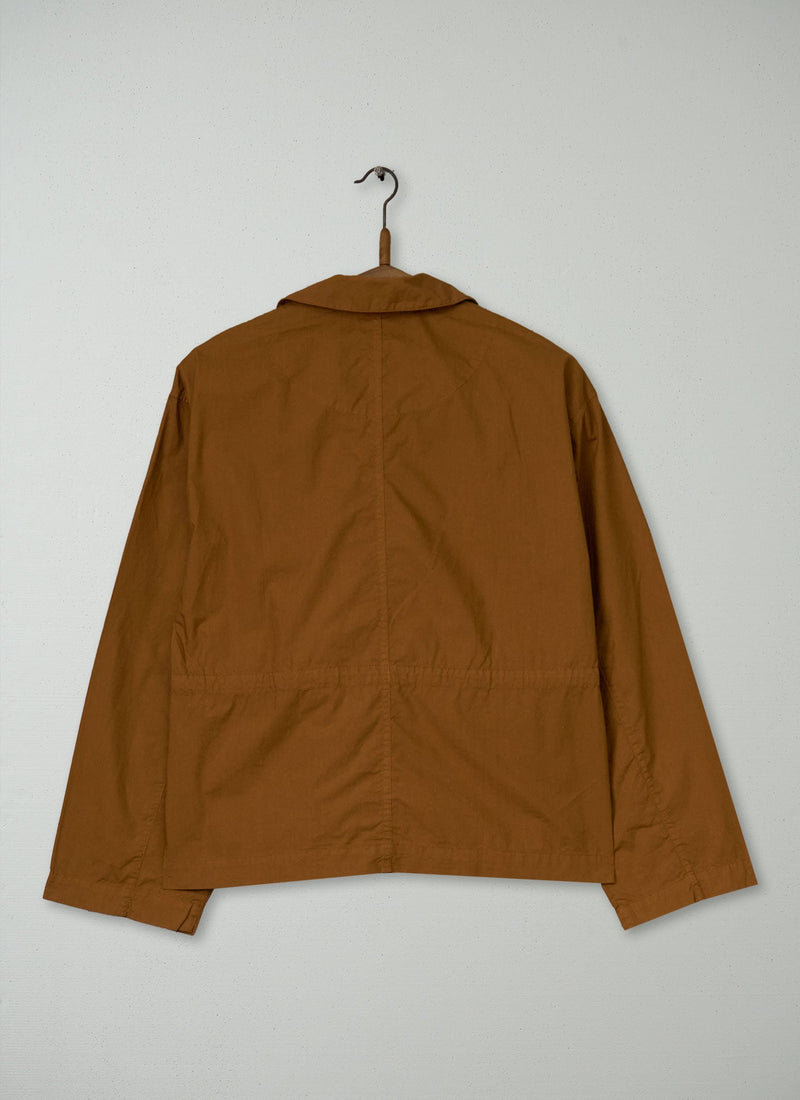 Reworn Poplin Lightweight Jacket Size 8 (192) | Copper