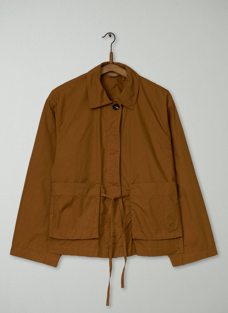 Reworn Poplin Lightweight Jacket Size 8 (192) | Copper