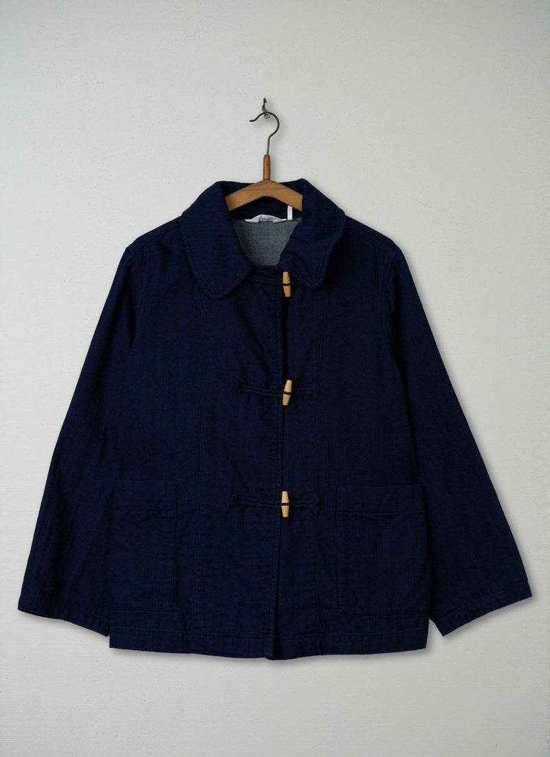 Reworn Duffle Jacket Size XS (189) | Indigo