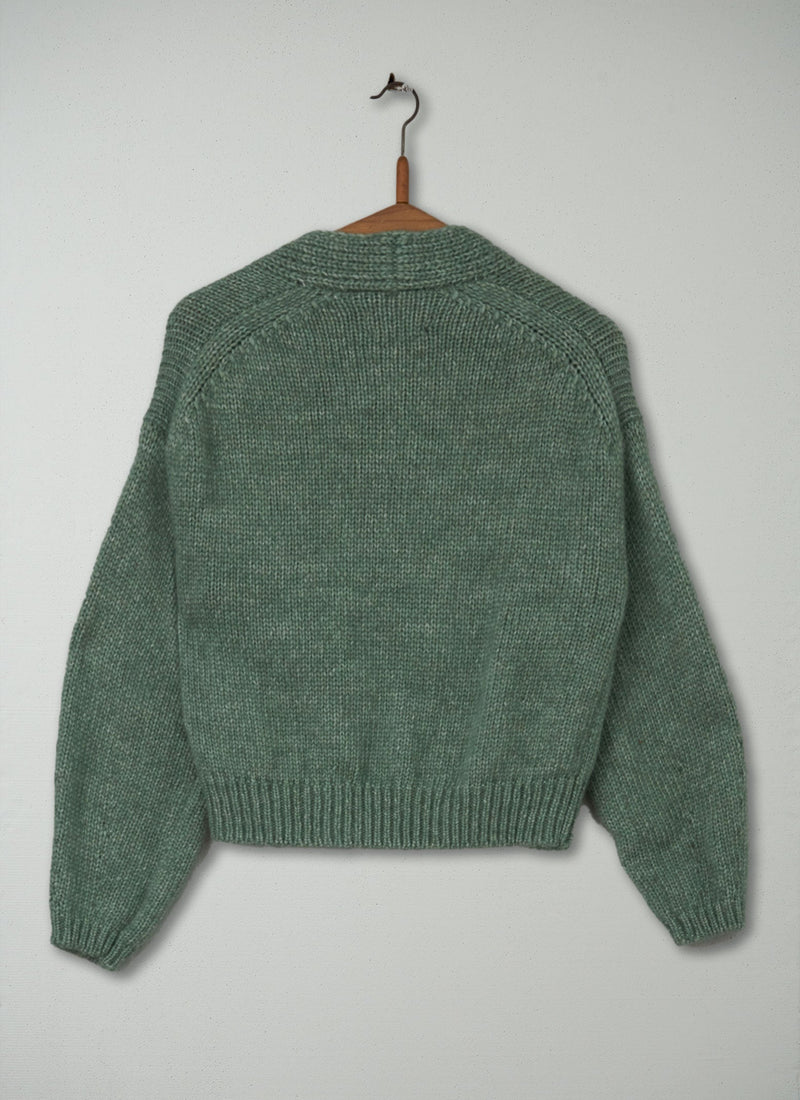 Reworn Alpaca Blend Cardigan Size XS (134) | Mint