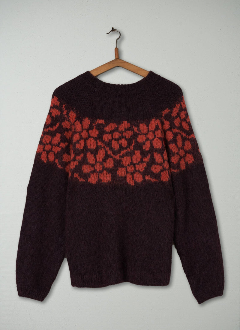 Reworn Alpaca Blend Sweater Size XXS/XS (143) | Multi