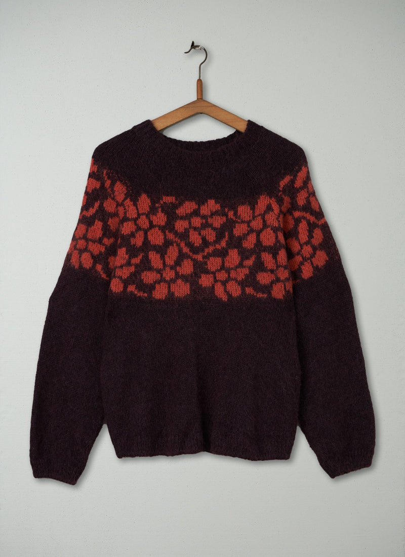 Reworn Alpaca Blend Sweater Size XXS/XS (143) | Multi